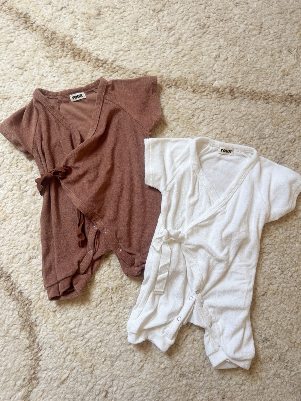 Roux Terrycloth Kimono Onesies